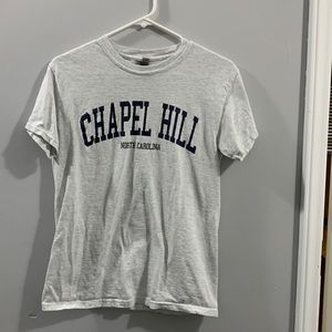 Men’s Chapel Hill North Carolina Light Gray T-Shirt